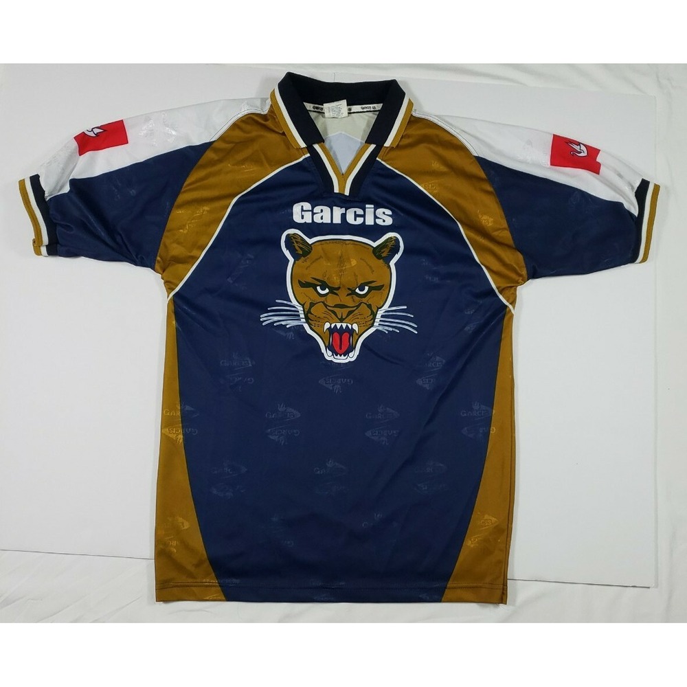Vintage Garcis Jersey Cougar #15  Size Medium‎ Futbol Soccer Rare